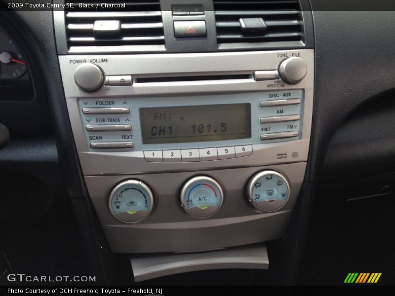Black / Charcoal 2009 Toyota Camry SE