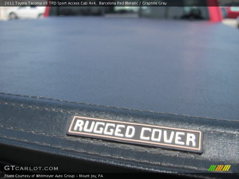 Barcelona Red Metallic / Graphite Gray 2011 Toyota Tacoma V6 TRD Sport Access Cab 4x4