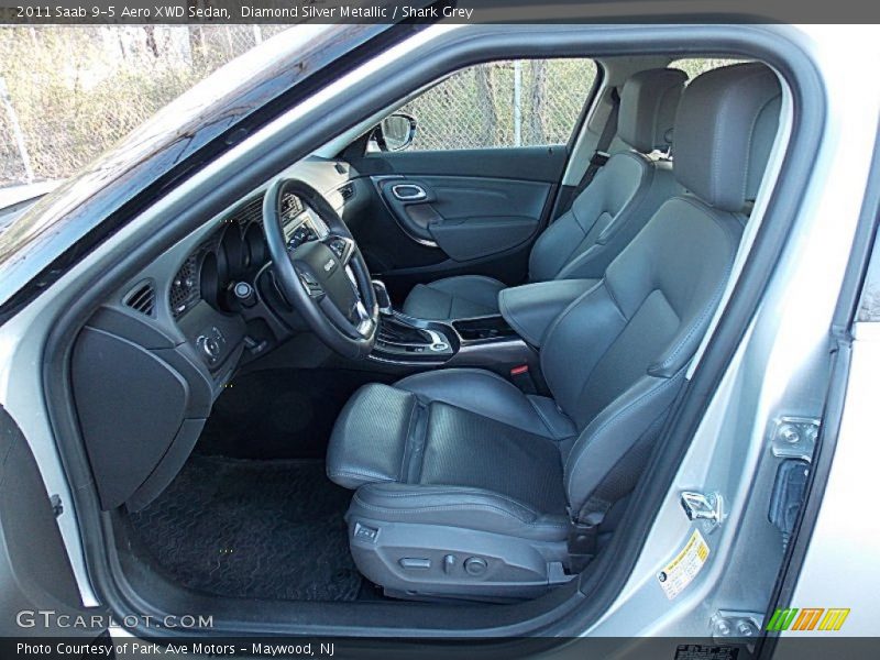 Front Seat of 2011 9-5 Aero XWD Sedan
