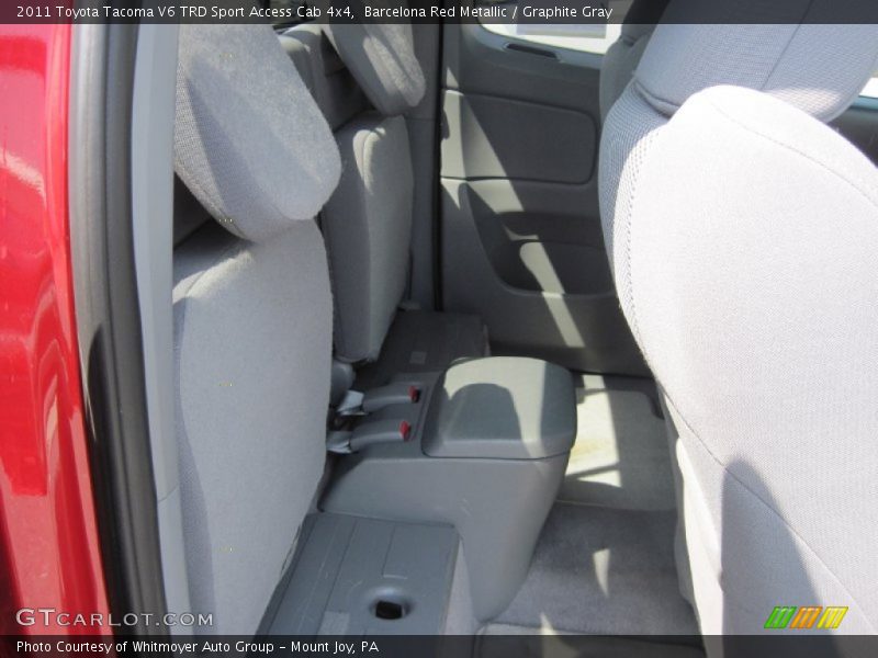 Barcelona Red Metallic / Graphite Gray 2011 Toyota Tacoma V6 TRD Sport Access Cab 4x4