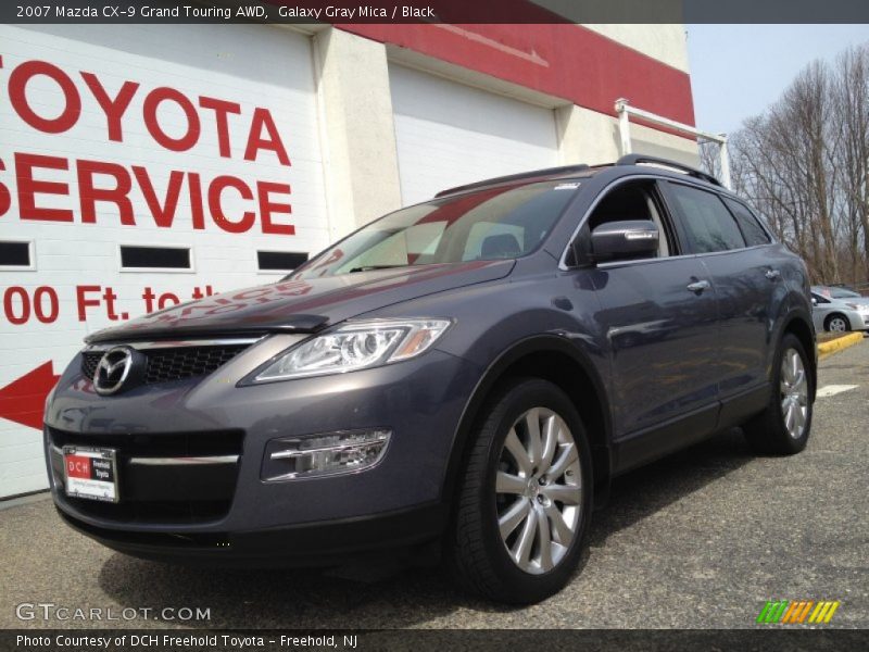Galaxy Gray Mica / Black 2007 Mazda CX-9 Grand Touring AWD