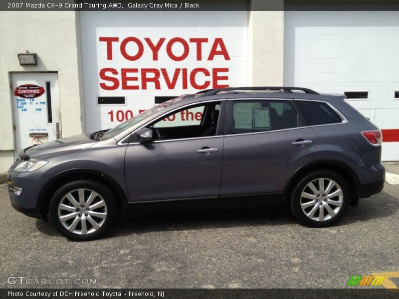 Galaxy Gray Mica / Black 2007 Mazda CX-9 Grand Touring AWD