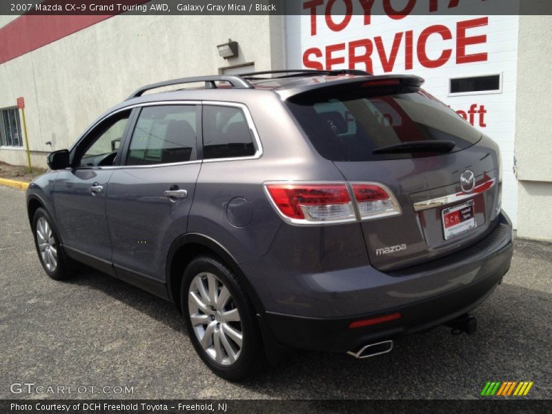 Galaxy Gray Mica / Black 2007 Mazda CX-9 Grand Touring AWD