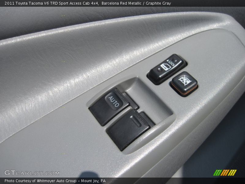 Barcelona Red Metallic / Graphite Gray 2011 Toyota Tacoma V6 TRD Sport Access Cab 4x4