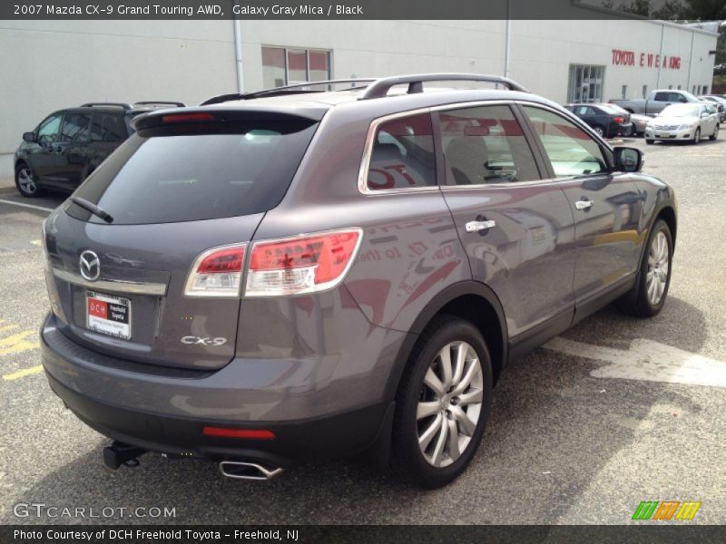 Galaxy Gray Mica / Black 2007 Mazda CX-9 Grand Touring AWD