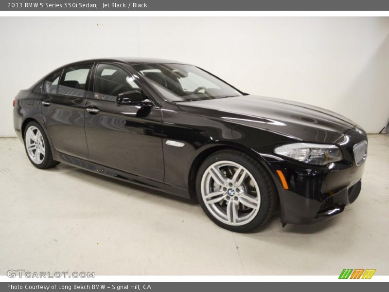 Jet Black / Black 2013 BMW 5 Series 550i Sedan