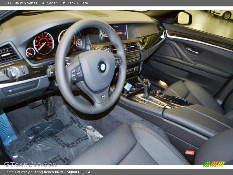 Jet Black / Black 2013 BMW 5 Series 550i Sedan
