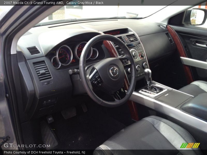 Galaxy Gray Mica / Black 2007 Mazda CX-9 Grand Touring AWD