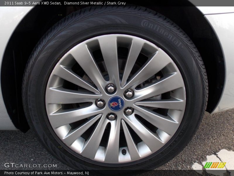  2011 9-5 Aero XWD Sedan Wheel