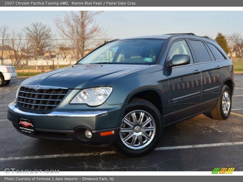 Marine Blue Pearl / Pastel Slate Gray 2007 Chrysler Pacifica Touring AWD