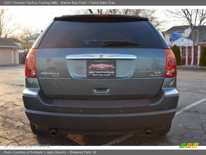 Marine Blue Pearl / Pastel Slate Gray 2007 Chrysler Pacifica Touring AWD