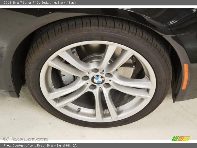 Jet Black / Black 2013 BMW 7 Series 740Li Sedan