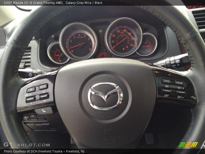 Galaxy Gray Mica / Black 2007 Mazda CX-9 Grand Touring AWD