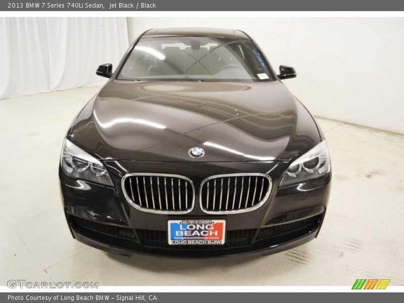 Jet Black / Black 2013 BMW 7 Series 740Li Sedan