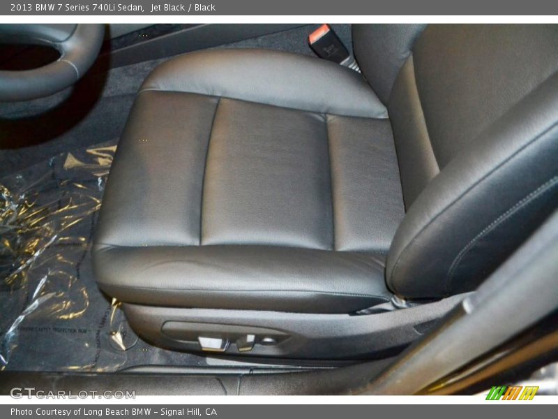Jet Black / Black 2013 BMW 7 Series 740Li Sedan