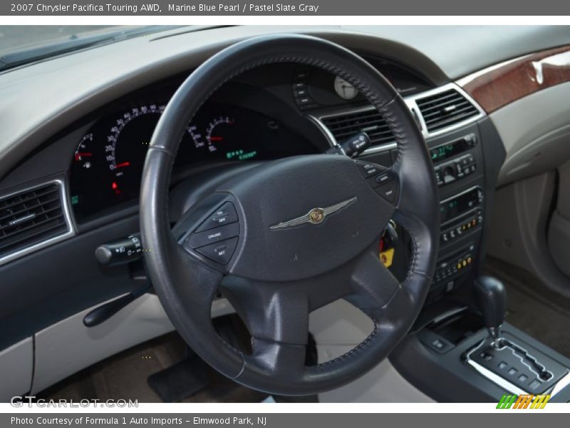 Marine Blue Pearl / Pastel Slate Gray 2007 Chrysler Pacifica Touring AWD