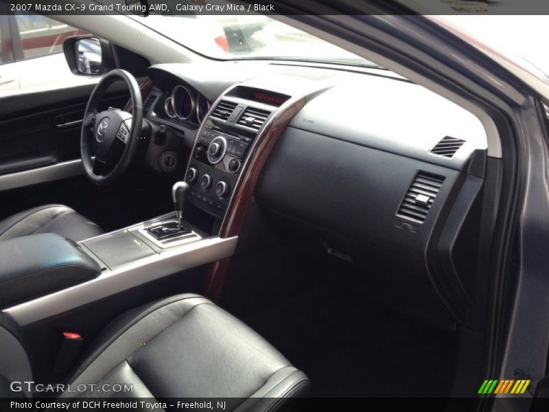 Galaxy Gray Mica / Black 2007 Mazda CX-9 Grand Touring AWD