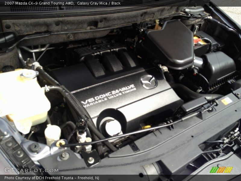 Galaxy Gray Mica / Black 2007 Mazda CX-9 Grand Touring AWD