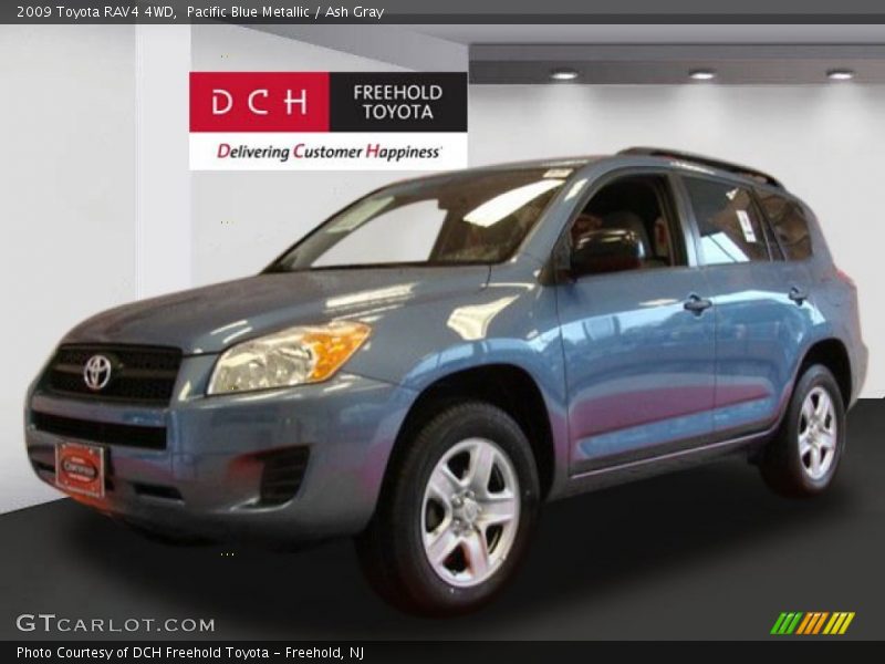Pacific Blue Metallic / Ash Gray 2009 Toyota RAV4 4WD