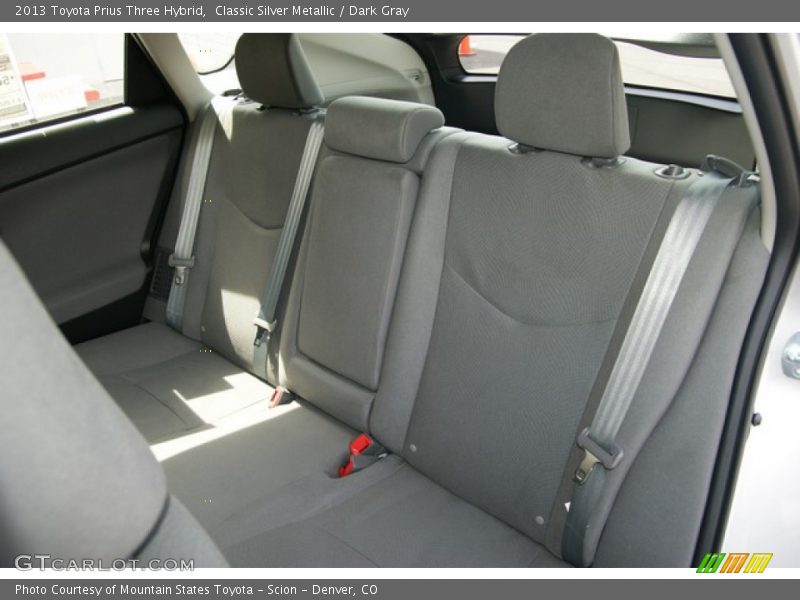 Classic Silver Metallic / Dark Gray 2013 Toyota Prius Three Hybrid