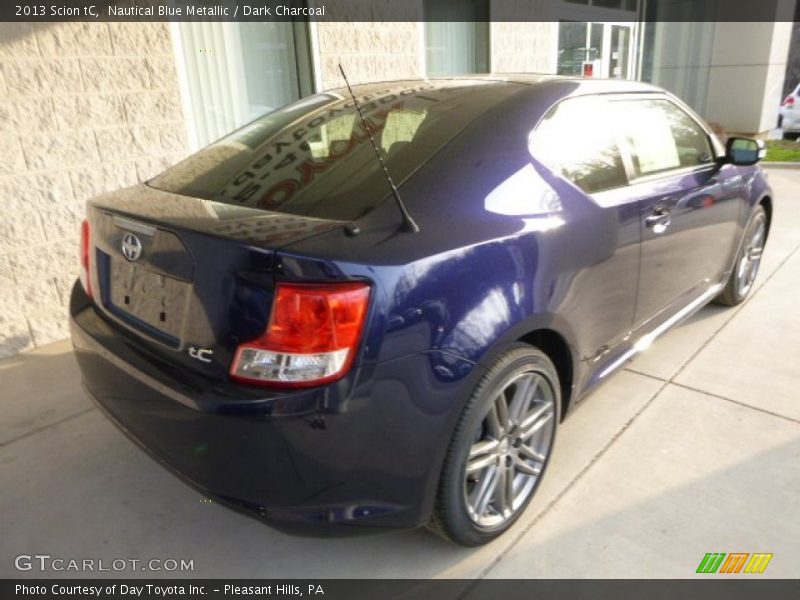 Nautical Blue Metallic / Dark Charcoal 2013 Scion tC