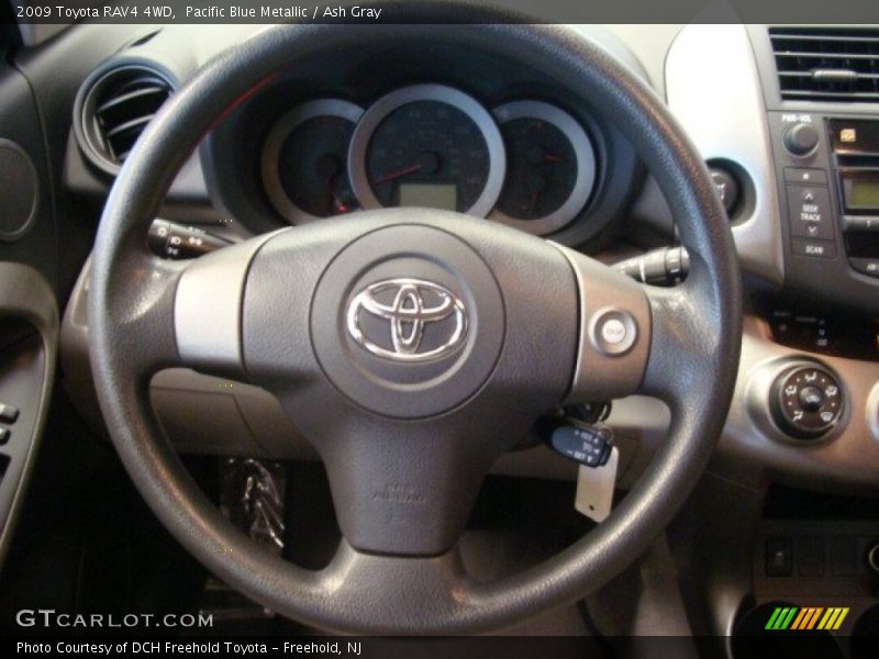 Pacific Blue Metallic / Ash Gray 2009 Toyota RAV4 4WD