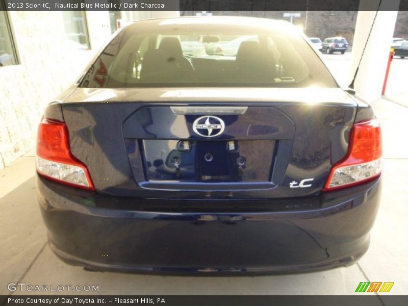 Nautical Blue Metallic / Dark Charcoal 2013 Scion tC