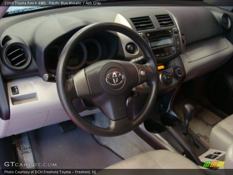 Pacific Blue Metallic / Ash Gray 2009 Toyota RAV4 4WD