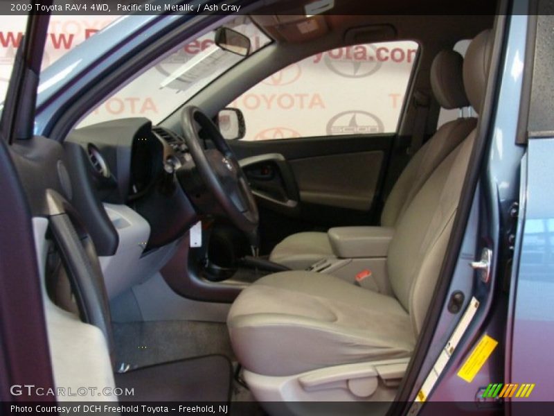 Pacific Blue Metallic / Ash Gray 2009 Toyota RAV4 4WD