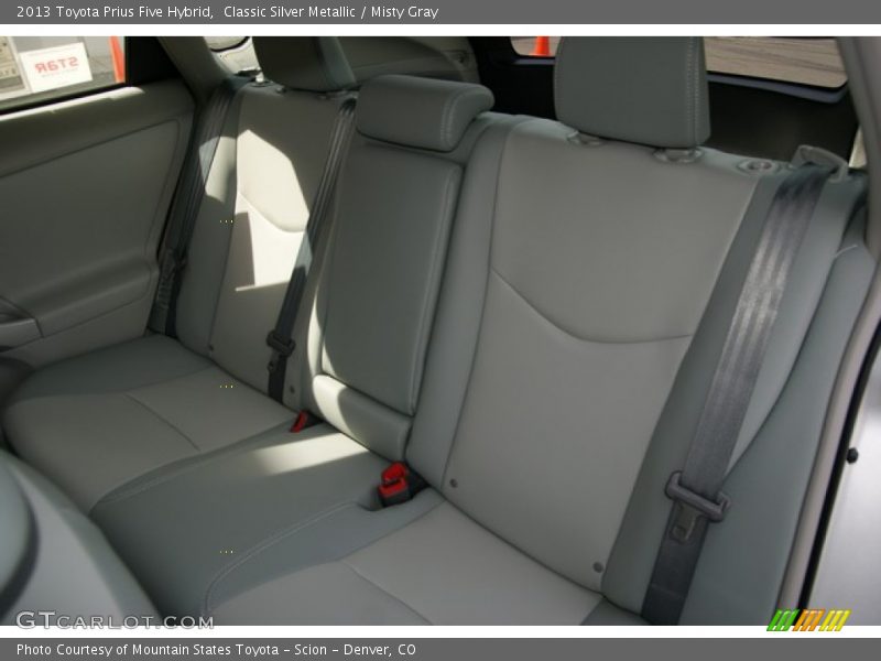 Classic Silver Metallic / Misty Gray 2013 Toyota Prius Five Hybrid