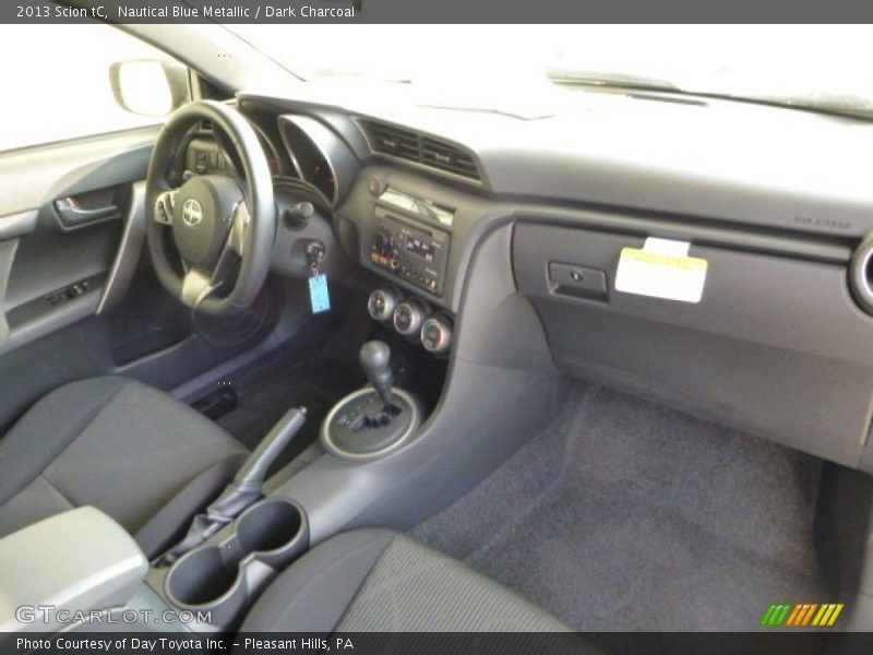 Nautical Blue Metallic / Dark Charcoal 2013 Scion tC