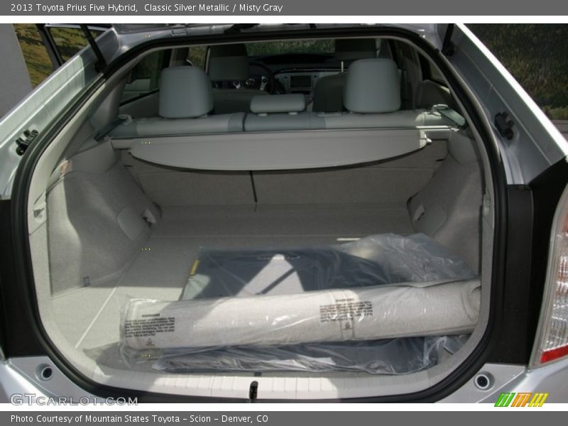 Classic Silver Metallic / Misty Gray 2013 Toyota Prius Five Hybrid
