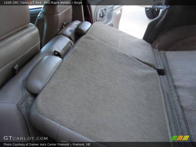Red Maple Metallic / Beige 1998 GMC Yukon SLT 4x4