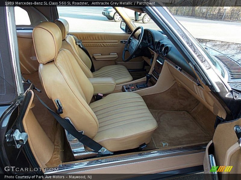 Front Seat of 1989 SL Class 560 SL Roadster