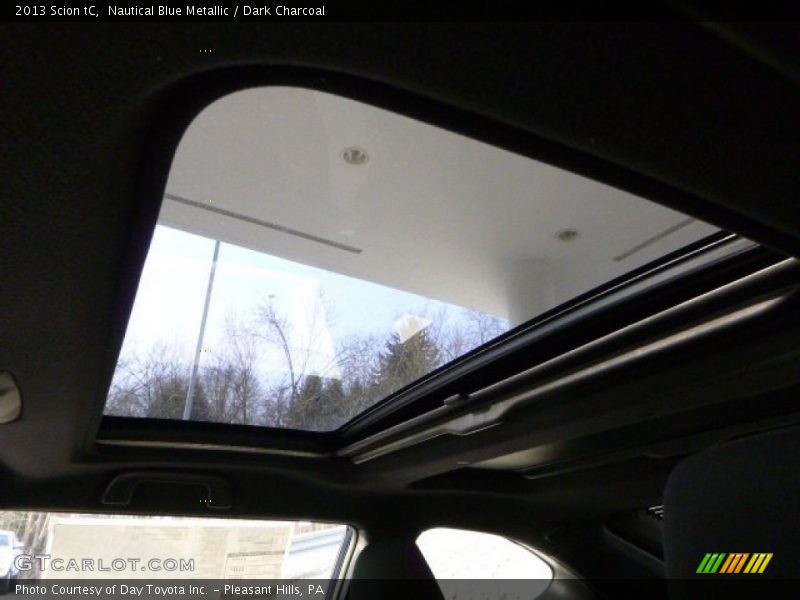 Nautical Blue Metallic / Dark Charcoal 2013 Scion tC