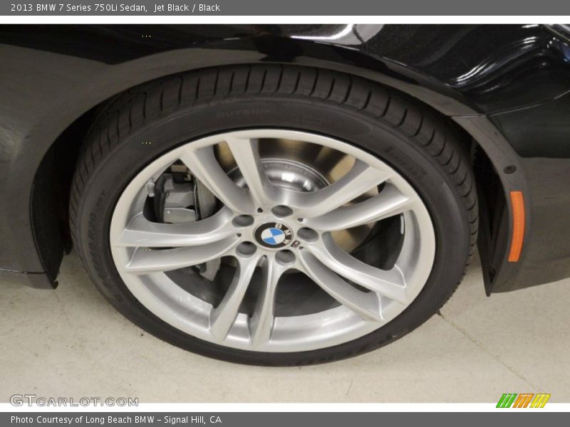 Jet Black / Black 2013 BMW 7 Series 750Li Sedan