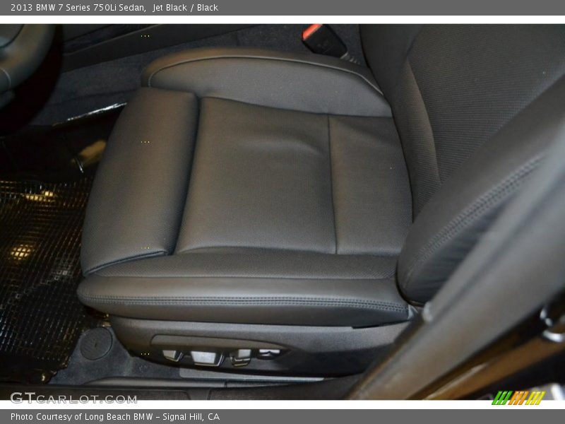 Jet Black / Black 2013 BMW 7 Series 750Li Sedan