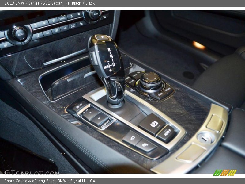 Jet Black / Black 2013 BMW 7 Series 750Li Sedan
