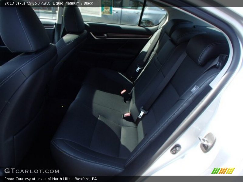 Liquid Platinum / Black 2013 Lexus GS 350 AWD