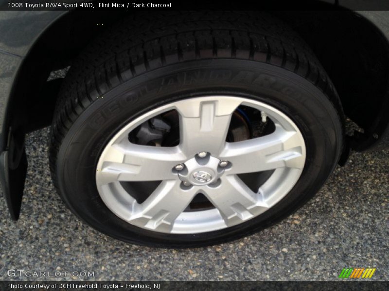 Flint Mica / Dark Charcoal 2008 Toyota RAV4 Sport 4WD