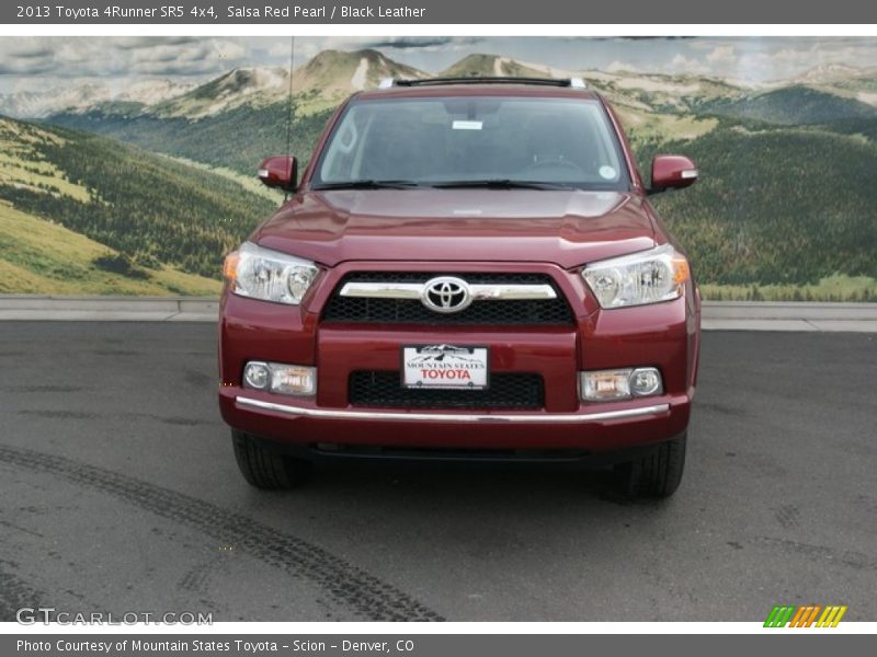 Salsa Red Pearl / Black Leather 2013 Toyota 4Runner SR5 4x4