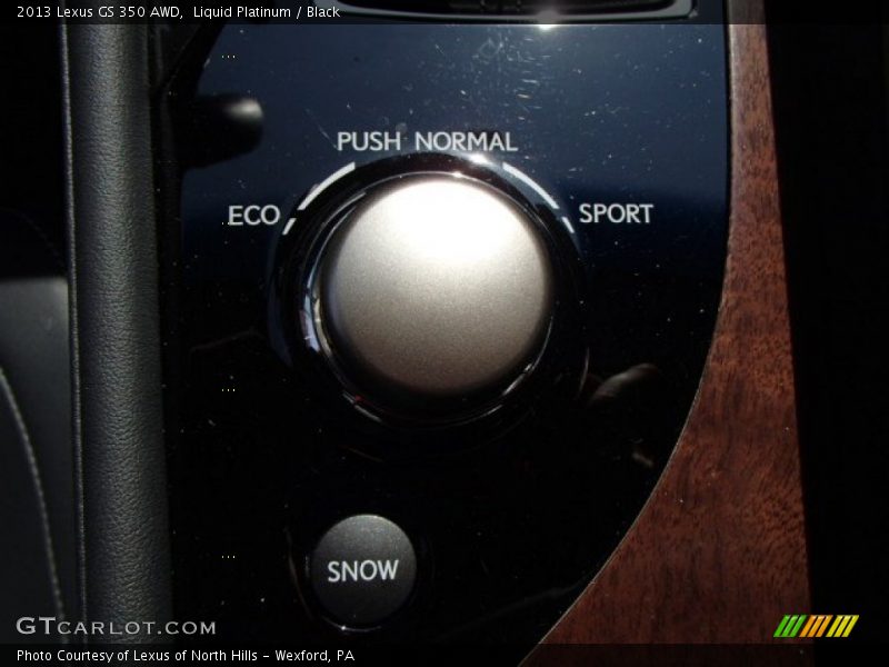 Liquid Platinum / Black 2013 Lexus GS 350 AWD