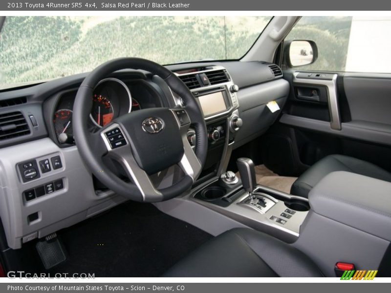 Salsa Red Pearl / Black Leather 2013 Toyota 4Runner SR5 4x4