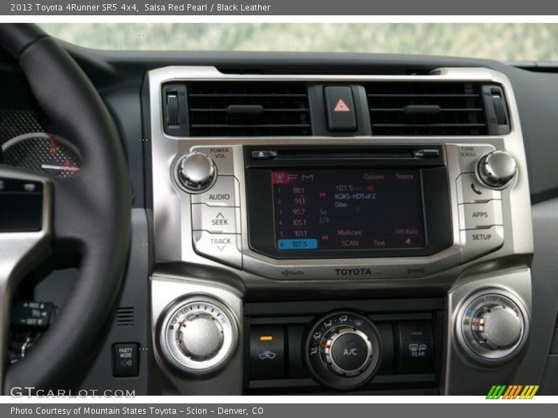 Salsa Red Pearl / Black Leather 2013 Toyota 4Runner SR5 4x4