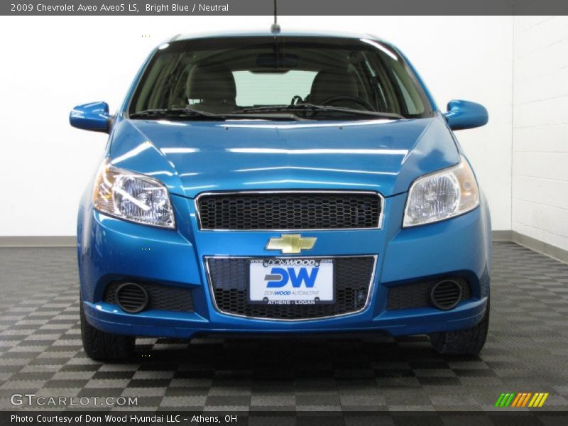 Bright Blue / Neutral 2009 Chevrolet Aveo Aveo5 LS