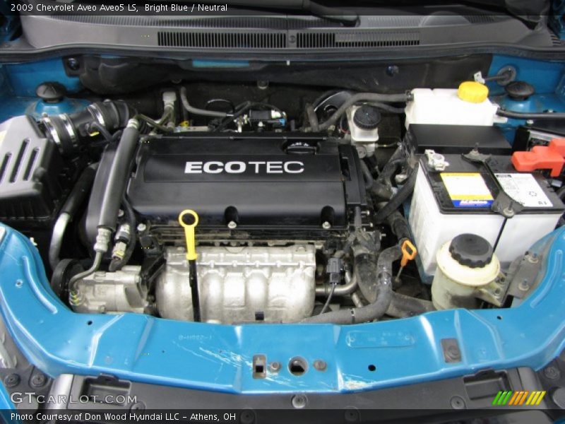 Bright Blue / Neutral 2009 Chevrolet Aveo Aveo5 LS
