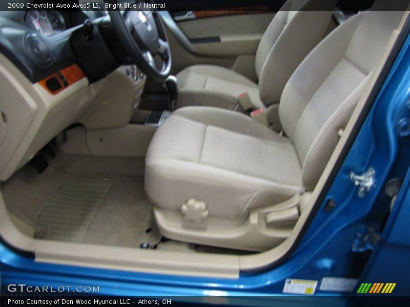 Bright Blue / Neutral 2009 Chevrolet Aveo Aveo5 LS