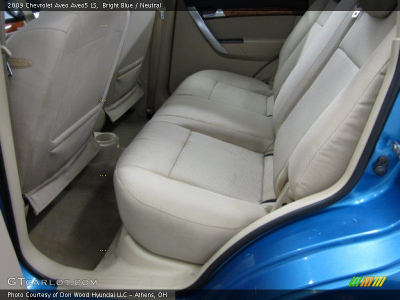 Bright Blue / Neutral 2009 Chevrolet Aveo Aveo5 LS