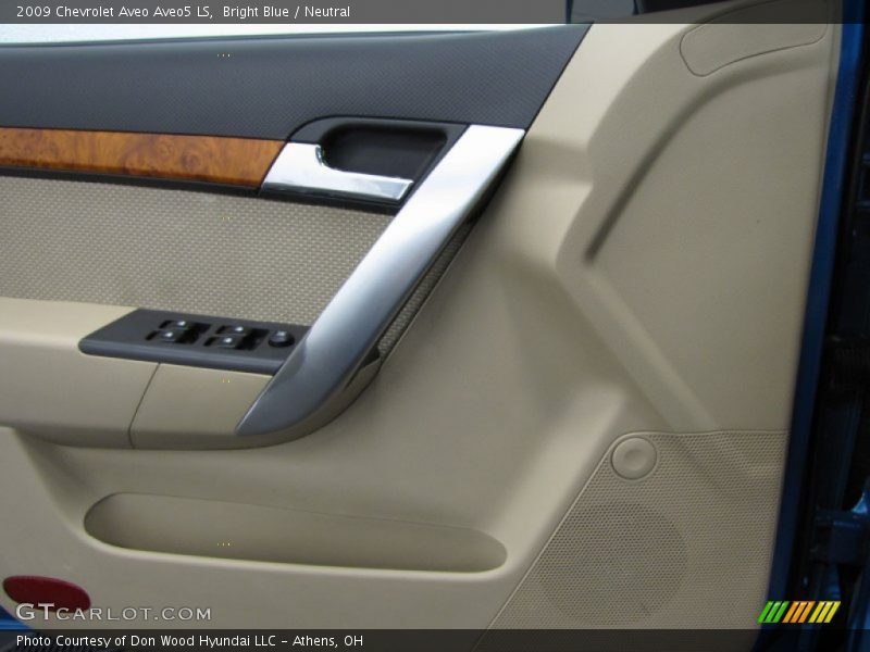 Bright Blue / Neutral 2009 Chevrolet Aveo Aveo5 LS