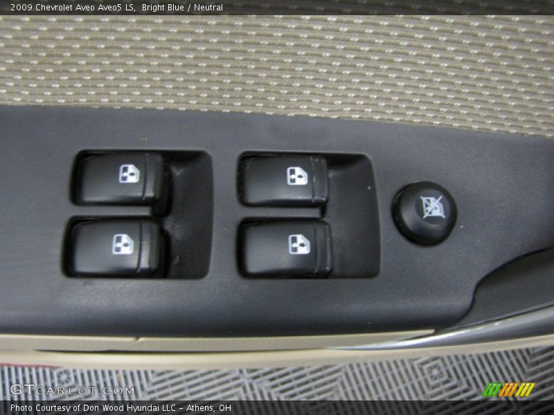 Bright Blue / Neutral 2009 Chevrolet Aveo Aveo5 LS